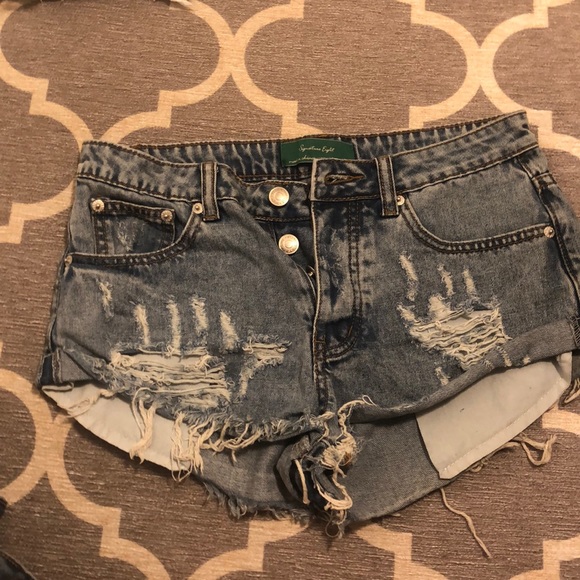 ASOS Pants - Signature Eight Small destroyed shorts ASOS Pants - Signature Eight Small destroyed shorts